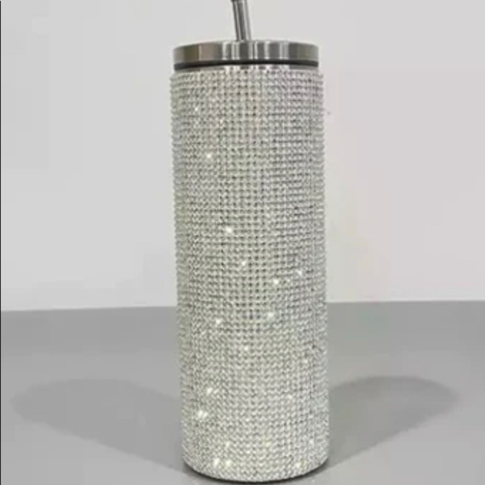 New 20oz BLING BLING CUP with stainless straw and lid. Normally $80.00